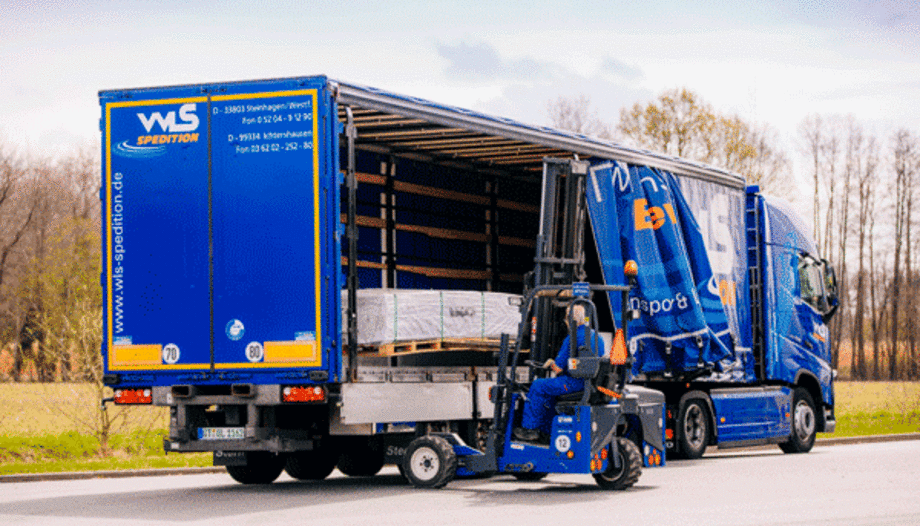 Die LogCoop Transportnetzwerk GmbH & Co. KG hat ihr Mitnahmestapler Netzwerk (MNSN) flächendeckend auf fünf weitere europäische Staaten ausgeweitet. (Foto: WLS Spedition GmbH)
